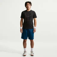 NIKE Men Tennis NKCT Tee STD Heritage SP2 Pakaian Tennis Pria [IH2086-010] A/L BLACK