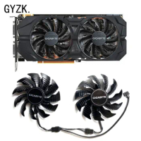 New For GIGABYTE GTX950 960 WindForce 2X OC Graphics Card Replacement Fan T129215SU/PLD09215S12HH
