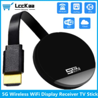 HDMI TV Stick 2.4/5G Dual-band Anycast Wireless WiFi Display Receiver TV Dongle Miracast Airplay HDMI for Android IOS TV Stick
