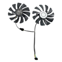New 1 Pair Graphics Card Fan 85Mm Ha9010H12F-Z 4Pin Cooler Fan Replacement For Msi Gtx 1060 Oc 6G Gtx 960 P106-100 P106 Gtx1060