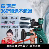 藤原專業款電動噴漆槍乳膠漆噴槍噴涂機油漆涂料插電新款工具噴槍