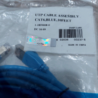 Patch Cord UTP AMP Cat6 Cat 6 10Feet 3m 3 meter