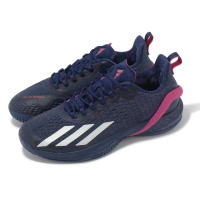 【adidas 愛迪達】網球鞋 adizero Cybersonic M 男鞋 藍 紫 抓地 緩衝 運動鞋 愛迪達(IF9123)