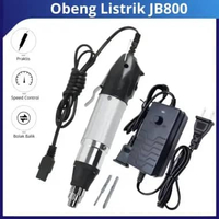Obeng Listrik JB800 Bolak Balik Lengkap Mata Obeng Plus Obeng Elektrik Screwdriver Plus Adaptor