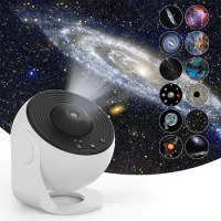 Xiaomi New Night Light Galaxy Projector Starry Sky 360° Rotate Planetarium Lamp For Kids Bedroom Valentines Day Gift Wedding Dec