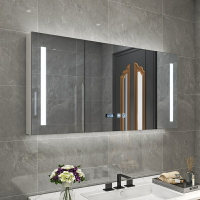 【居家好物推薦】智能 浴室鏡櫃 單獨 掛牆式 洗手間鏡子 實木 衛生間 防霧 收納 置物 衛浴鏡