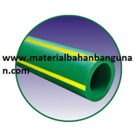 pipa PPR PN 22 2 1/2 inch rucika green air panas dingin 75 mm paralon