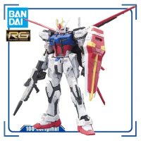 BANDAI RG 03 1/144 GAT-X105 AILE Strike Gundam Action Toy Figures Assembly Model Boy's Holiday Anime Gift