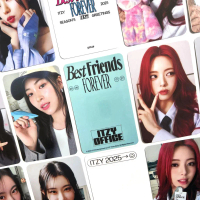 ITZY การ์ด LOMO ทอง, 4-5 ชิ้น/เซ็ต, อัลบั้ม Algorhythm, JYP YES24, การ์ดคริสต์มาส, ฤดูกาล KILL MY DO