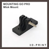 Adaptor Action camera Go Pro - Custom 3D Printing