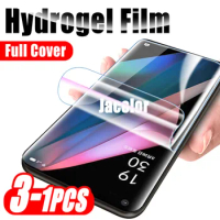 1-3PCS Screen Protector Hydrogel Film For Oppo Find X6 X5 X3 Pro Oppa Opor Fund X 6 5 3 6Pro 5Pro 3Pro Water Gel Protection 600D