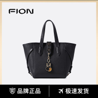 Fion Fion Tote Bag Cow Leather Soft Bag Light Luxury Lightweight for Going out High-Grade Crossbody Clutch Tote