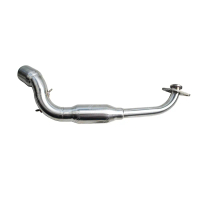 คอท่อ PR2 FULL STIANLESS YAMAHA NEW AEROX155 NEW-N-MAX155 VVA TURBO ปี2021+