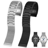 Watch accessories Band Folding buckle for Citizen CB5848/JY8037/JY8031 Strap for Breitling Bracelet 22mm 23mm steel Watch chain