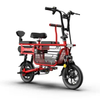 12 Inch Removable Battery City E-Bike Mini Folding Walking Scooter