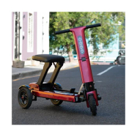 Travel 3 Wheels Elderly Electric Scooter Disabled Handicapped Folding Mobility Scooter For Seniors