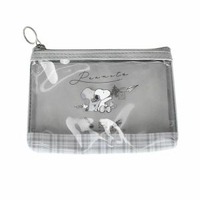 史諾比 - 日本版 史努比 袋 Snoopy 小銀包 百達通 Octopus Card 史諾比 防水透明收納袋 化妝袋 小物袋小銀包錢包硬幣袋 平行進口