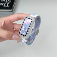 Dây đeo khóa từ tính, Vòng đeo tay đàn hồi Có Thể Điều Chỉnh cho Samsung Galaxy Fit 3, Thích hợp cho