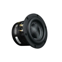 40W-80W 4 inch speaker subwoofer speaker 4 ohm 8 ohm HiFi speaker unit original glass fiber braided basin low frequency powerful