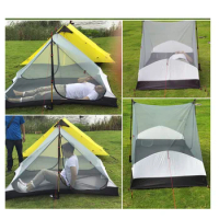 High quality 3F ul gear 2 persons 3 seasons and 4 seasons inner of LANSHAN 2 out door camping tent