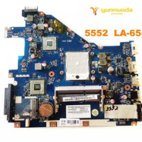 LA-6552P for ACER Aspire 5552 laptop motherboard tested good