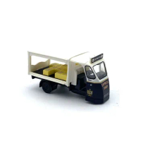 1:76 Scale Diecast Alloy Tricycle Transport Vehicle Model Nostalgia Classic Toys Adult Collectible Gift Souvenir Static Display