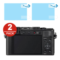 2x LCD Screen Protector Protection for Panasonic LX100II G7 S5IIx G100 FZ300 FZ82 FZ80 FZ70 ZS40 TZ60 ZS200 ZS220 TZ200 TZ220