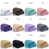 Bed Cover ONLY Polos FREE TAS BEDCOVER Ukuran 120x200 - 160x230 - 180x230 - 200x230 Bedcover Plain/P