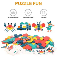 Exclusive Mainan Edukasi Diikamiiok Mainan Anak Jigsaw Puzzle 3D Children Toy 180PCS - QW-A004 New