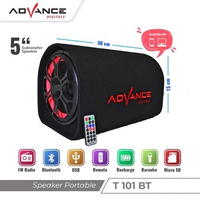 ORIGINAL SPEAKER BLUETOOTH ADVANCE DIGITAL SUBWOOFER KARAOKE SUPER BASS SALON AKTIF WIRELESS T101BT 