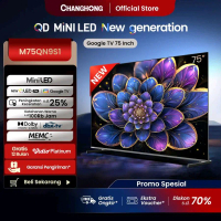 Changhong QD Mini LED TV 4K 75 inch Google Smart QLED PRO Digital TV Dolby Audio DBX-TV Google Play 