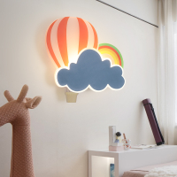 8วัตต์12วัตต์น่ารักโคมไฟติดผนังสำหรับทางเดินข้างเตียงเด็กห้องนอนโคมไฟในร่มบันได Simille เมฆศิลปะการออกแบบ Sconces ตกแต่งผนัง