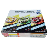 Takara Tomy Beyblade X Beyblade BX-08 3on3 Deck Set