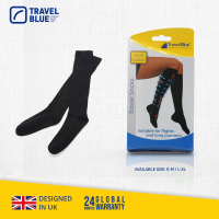 【Travel Blue 藍旅】減壓襪 美腿襪(機能襪/壓力襪/防靜脈曲張/血液循環襪)