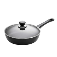 丹麥 SCANPAN 26cm Stew pan with lid 不沾深炒鍋(含鍋蓋) #26101200【APP下單9%點數回饋】