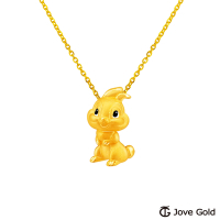 Disney迪士尼系列金飾 黃金墜子-可愛桑普兔款 送項鍊