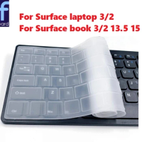 For Surface book 2 Microsoft Surface Laptop 3 2 2021 &amp; Surface Book &amp; Surface Book 2 13.5" and 15" Keyboard Cover Skin Protector