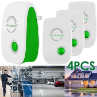 4Pcs Power Saver 90-250V 28000W Safe Electricity Saving Box Portable Household Energy Saver US Plug Professional Power Saving