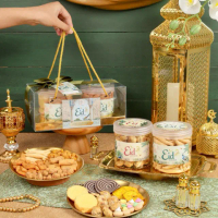 New Hampers Kareem Snack Hampers Premium  Idul Fitri / Kue Kering 600ML Lebaran Set Premium Wisman 2