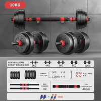 SKY - Dumbbell set 20KG peralatan fitness barbel set 20 kg dengan perlindungan lingkungan 10KG