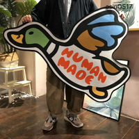 床邊踏墊 腳踏墊 床邊地墊 進門地墊 加厚軟墊 地墊 惡搞HUMANMADE鴨子豬豬nigo網紅客製化地毯