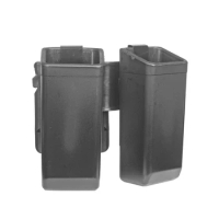 Tactical Rotate Pistol Double Magazine Pouch For Glock17 19 SIG Sauer P226 CZ75 Handgun Airsoft Hunting Accessories MAG Case