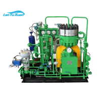 200 Bar 400bar High Pressure Oil-Free Diaphragm Compressor Helium Gas Compressor Booster Pump