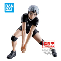 Original Banpresto Posing Figure Haikyuu!! Shinsuke Kita Shinsuke 13Cm Action Anime Pvc Model Toys Child Collection Gift