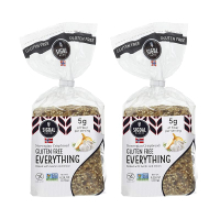 Sigdal Bakeri Gluten Free Everything Norwegian Crispbread |   Baked with Garlic & Onion |   Non GMO 