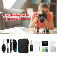 7-47pcs Camera Cleaner Kit DSLR Lens Digital Camera Sensor Cleaning Kit for Sony Fujifilm Nikon Canon SLR DV Cameras Clean Set