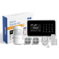 4G GSM Wifi Smart Home Bulglar Alarm Work With Vstarcam IP Camera 4G Sim Card Anti-Theft Safty APP CMS Control Alarm System
