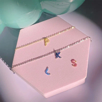 Accsoroot ข้อมือตัวอักษร  Bracelet Alphabet Glass Bead คําแนะนําการขายที่ร้อนแรงในเดือนนี้