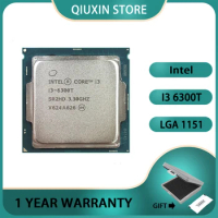 CPU 3.3 GHz Dual-Core Quad-Thread LGA 1151,Intel Core i3-6300T i3 6300T Processor 4M 35W
