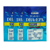 SUNTORY 三得利 魚油 DHA＆EPA+芝麻明E (4錠 X 30包) (隨機加贈隨身包x1)